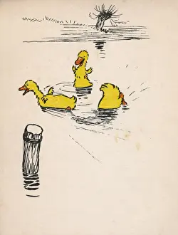 Illustration by Cecil Aldin, Ugly Duckling