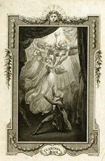 Images Dated 13th July 2016: Illustration, Clarissa by Samuel Richardson
