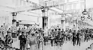 Cooperative Prints: Illustration of the CWS Grocery Sales Dept, Balloon