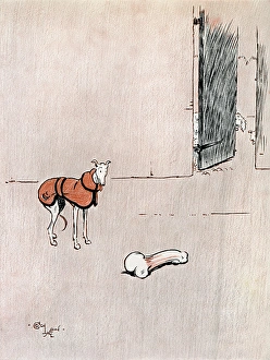 Illustration, The Dogs of War