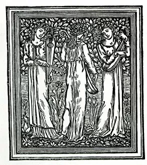Illustration, The Earthly Paradise, William Morris