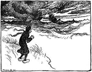 Card - Children Fishing