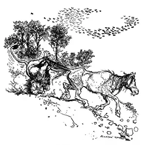 Fairytale Prints: Illustration, The Fox and the Horse