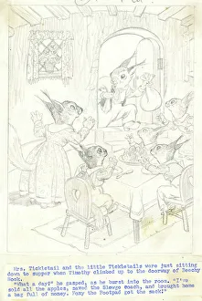 Illustration, Foxy the Footpad, by Dorothy Wheeler