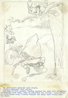Illustration, Foxy the Footpad, by Dorothy Wheeler