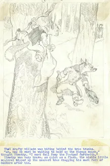 Illustration, Foxy the Footpad, by Dorothy Wheeler