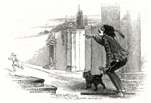 Illustration, Two Gentlemen of Verona, William Shakespeare