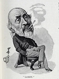 Labouchere Prints: Illustration by Grip, captioned Labby, of Mr H Labouchere