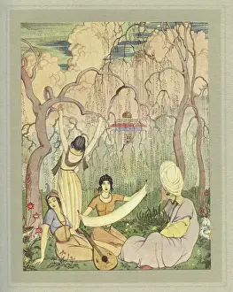 Illustration, Hassan by James Elroy Flecker