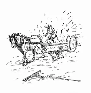 Cutter Prints: Illustration, haymaking