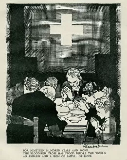 Illustration, Jersey in Jail, praying for deliverance