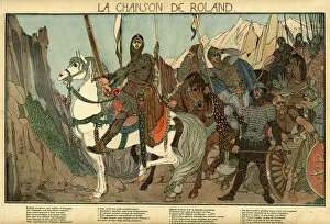 Narrative Collection: Illustration, La Chanson de Roland