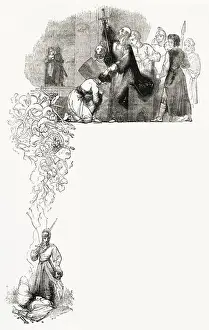 Illustration from the life of El Cid, Rodrigo Diaz de Vivar (c1043-1099)