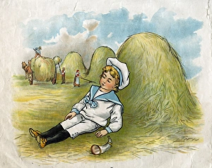Images Dated 16th February 2016: Illustration, Little Boy Blue