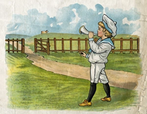 Images Dated 16th February 2016: Illustration, Little Boy Blue