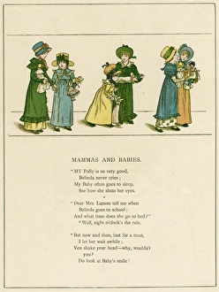 Images Dated 25th November 2011: Illustration, Mammas and Babies