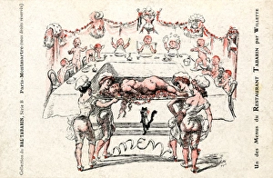 Parisians at Restaurant