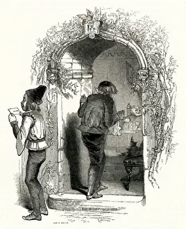 Illustration, Merry Wives of Windsor, William Shakespeare
