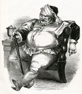 Illustration, Merry Wives of Windsor, William Shakespeare
