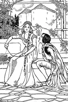 Millicent Prints: Illustration by Millicent Sowerby in the Tatler