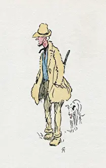 Illustration, Mrs Ticklers Caravan
