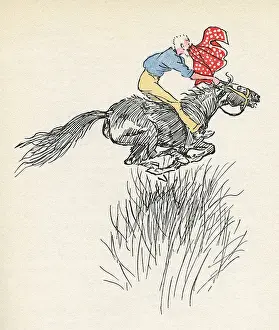 Illustration, Mrs Ticklers Caravan
