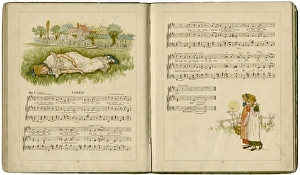 Images Dated 28th November 2011: Illustration with music, Tired