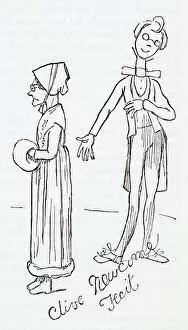 Illustration, The Newcomes, by Thackeray