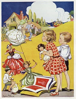 Pail Collection: Illustration, In Nursery-Rhyme Land
