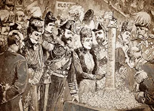 Illustration of opening ceremony, Royal Naval