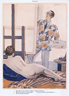 Illustration from Paris Plaisirs number 100, October 1930