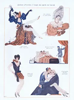 Illustration from Paris Plaisirs number 117, March 1932