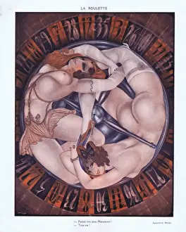 Illustration from Paris Plaisirs number 123, October 1932