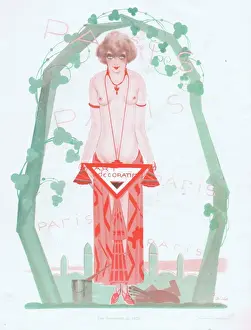 Sacha Prints: Illustration from Paris Plaisirs number 38, August 1925