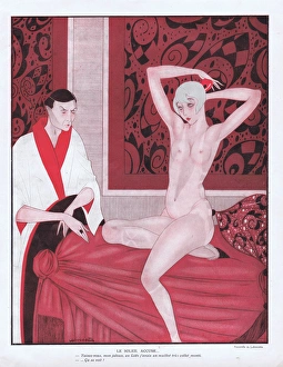 Illustration from Paris Plaisirs number 41, November 1925 Illustration from Paris Plaisirs number 41, November 1925