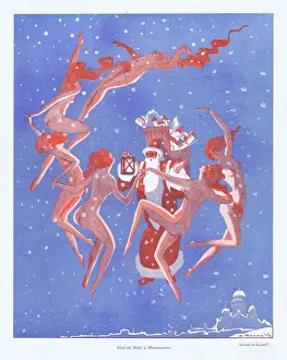 Illustration from Paris Plaisirs number 42, December 1925