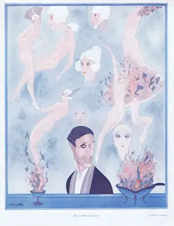 Illustration from Paris Plaisirs number 43, February 1926