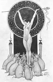 Circe Prints: Illustration from Paris Plaisirs number 5, October 1922