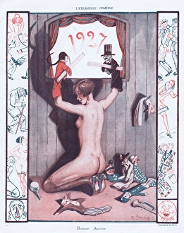 Images Dated 17th September 2016: Illustration from Paris Plaisirs number 54, December 1926 B