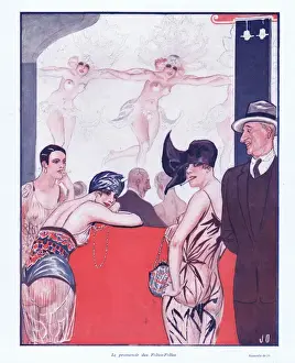 Illustration from Paris Plaisirs number 56, February 1927