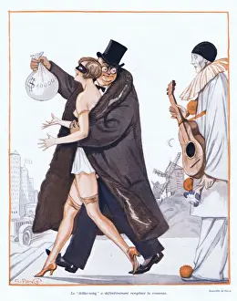 Dollar Prints: Illustration from Paris Plaisirs number 63, September 1927