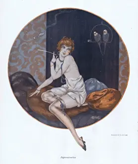 Lugo Prints: Illustration from Paris Plaisirs number 82, April 1929