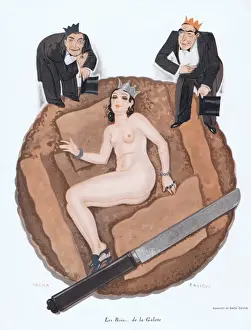 Rois Prints: Illustration from Paris Plaisirs number 91, January 1930