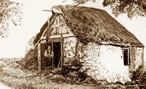 Birthplace Prints: Illustration of Patrick Bronte birthplace