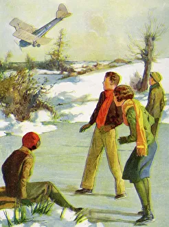 Illustration, Is the plane going to crash?