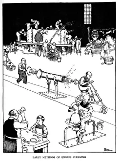 Illustration, Railway Ribaldry by W Heath Robinson