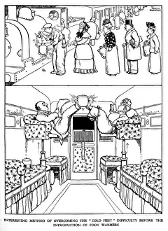 Illustration, Railway Ribaldry by W Heath Robinson