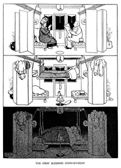 Illustration, Railway Ribaldry by W Heath Robinson
