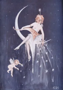 Luna Prints: Illustration from Reigen Magazine, Germany, 1922