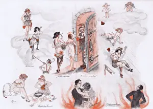 Illustration from Reigen Magazine, Germany, 1922